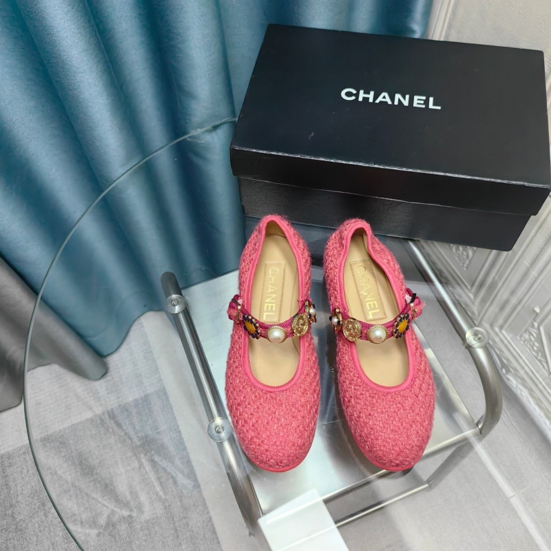 Ch*el flat shoes